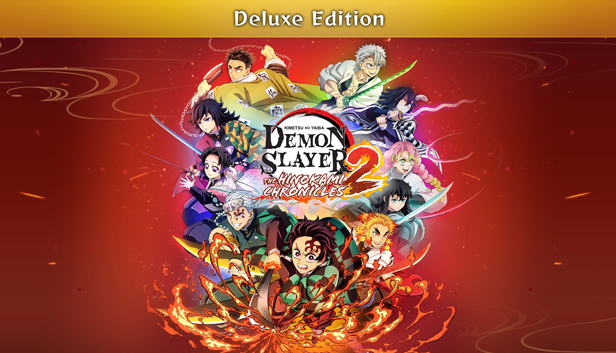 Demon Slayer -Kimetsu no Yaiba- The Hinokami Chronicles 2 Deluxe Edition
Demon Slayer -Kimetsu no Yaiba- The Hinokami Chronicles 2 Deluxe Edition