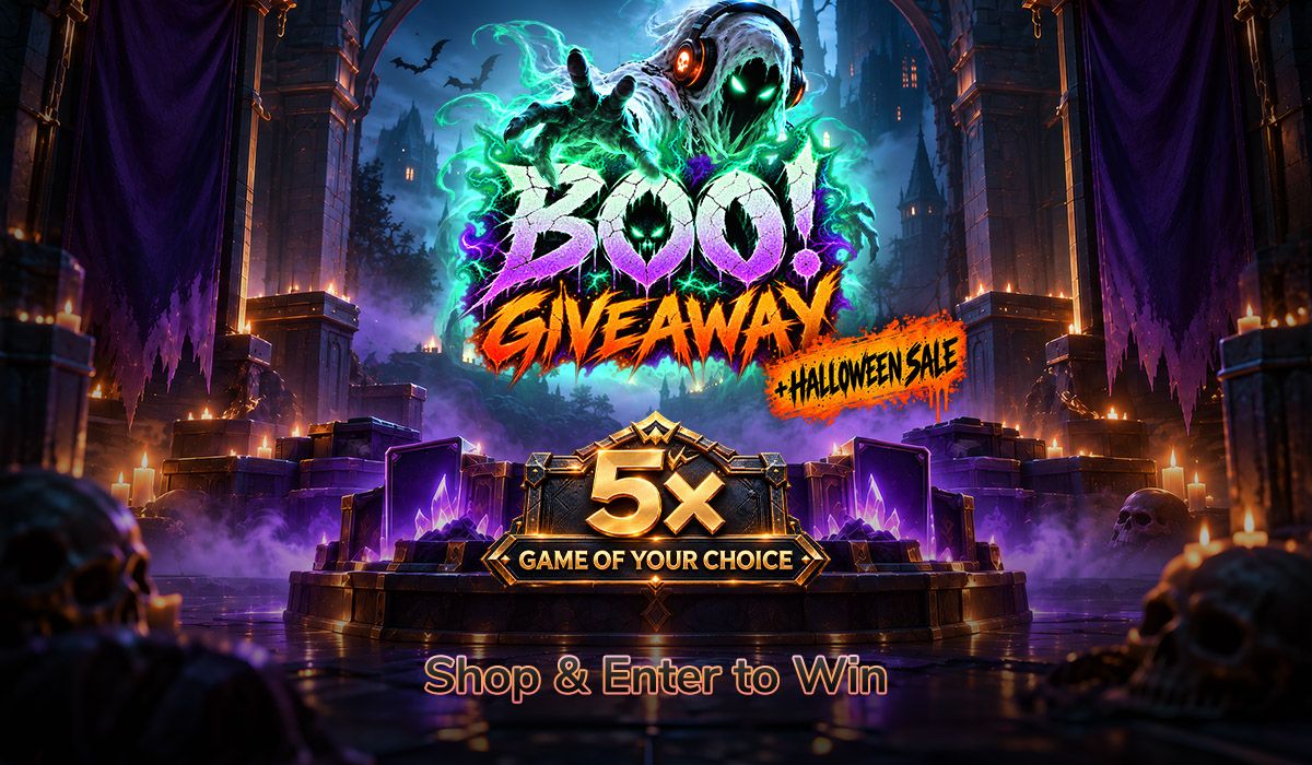 BOO! Giveaway - Win a Game of Your Choice
