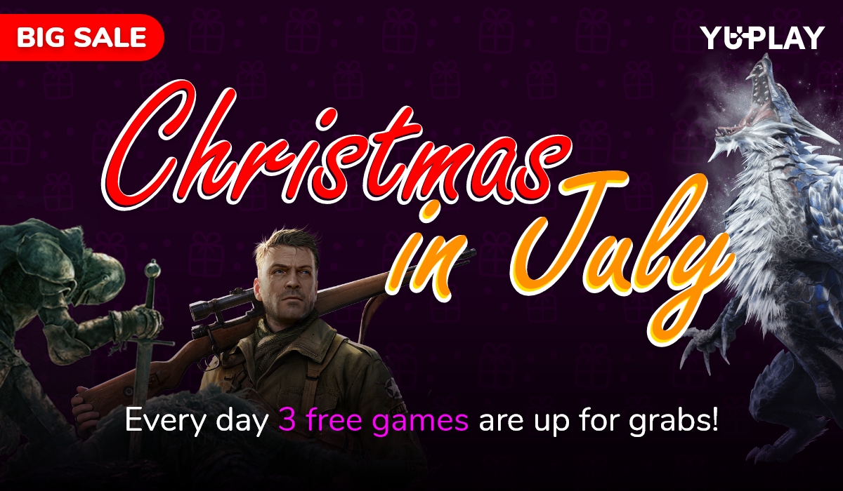 Christmas in July Sale + Free Games Raffle