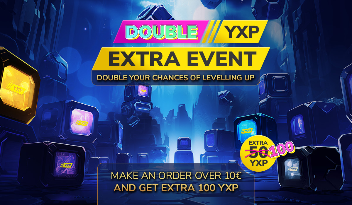 Get Double Amount of Extra Event YXP and Grow with YUPLAY
