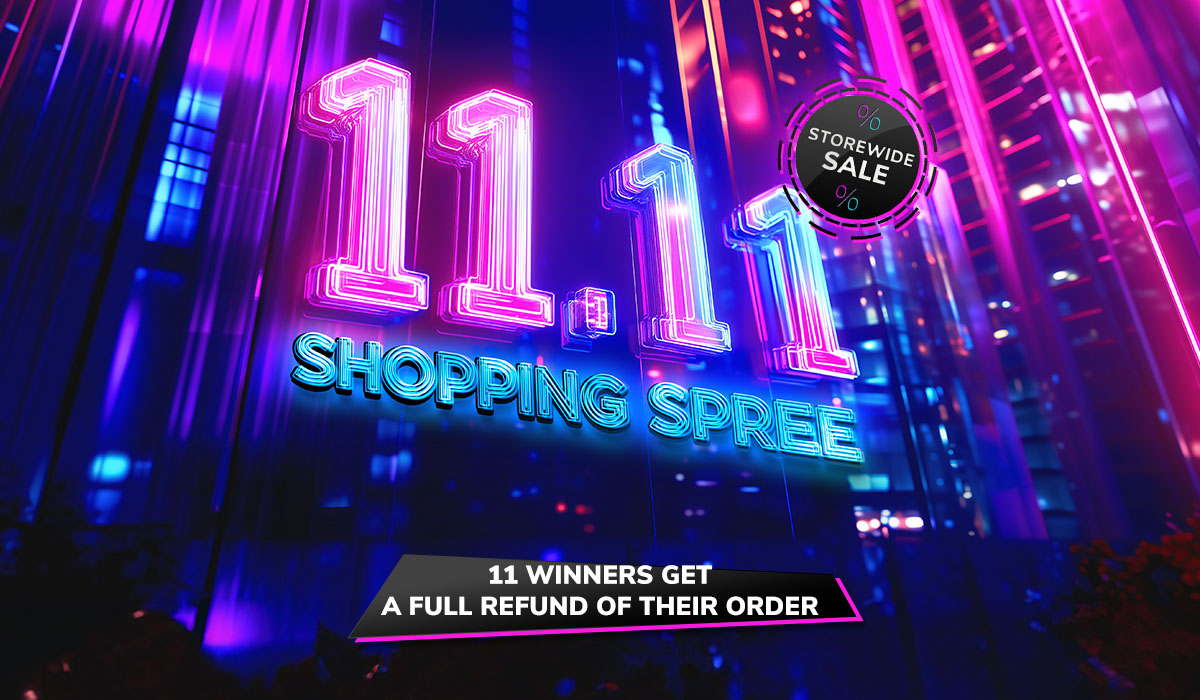 Join the 11.11. Shopping Spree and Win