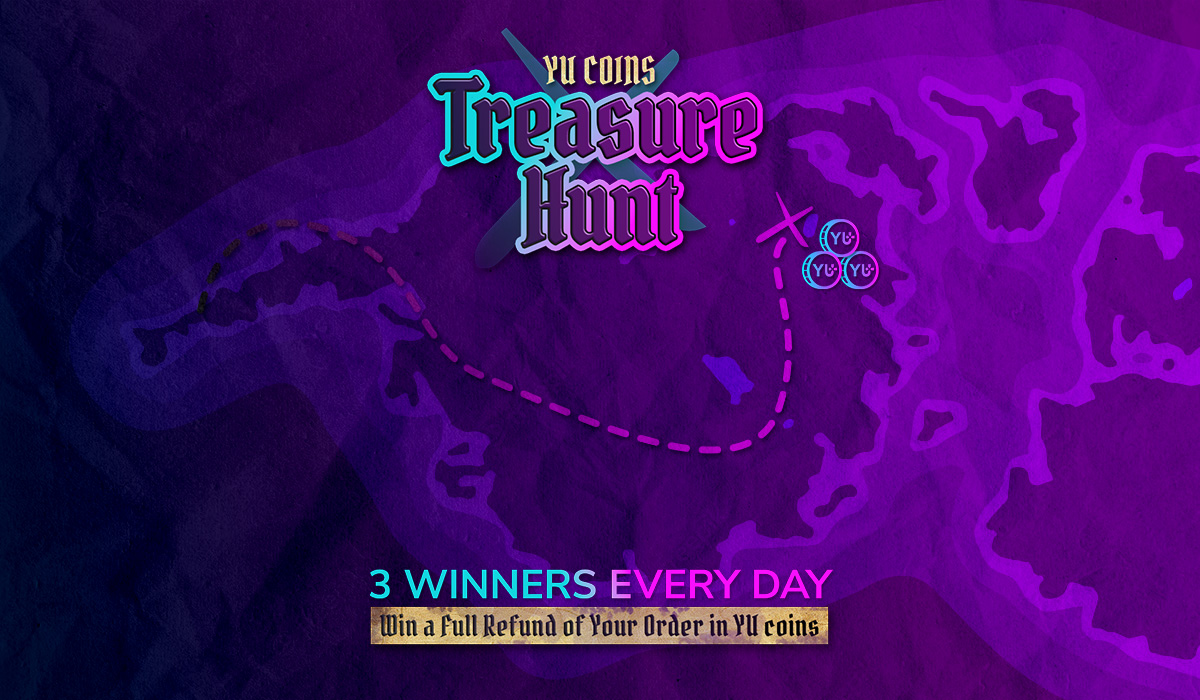 It is time for a YU Coins Treasure Hunt