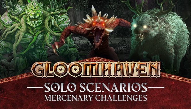 Gloomhaven -  Solo Scenarios: Mercenary Challenges DLC