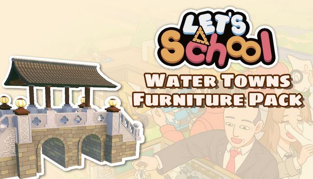 Let's School - Water Towns Furniture Pack