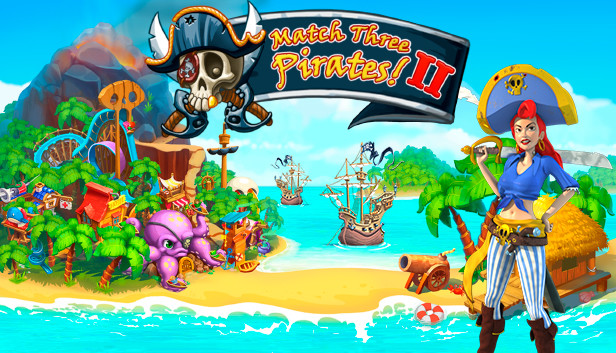 Match Three Pirates 2