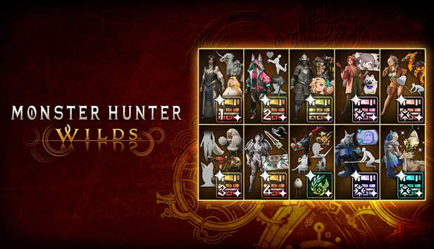 Monster Hunter Wilds Cosmetic DLC Collection