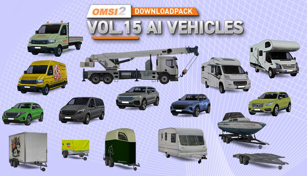 OMSI 2 Add-on Downloadpack Vol. 15 - AI Vehicles