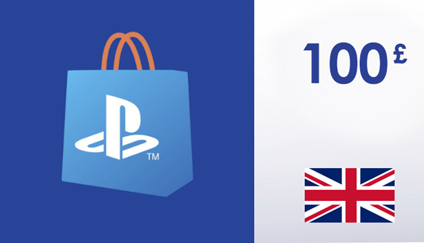 PlayStation Network Card 100 GBP - PSN United Kingdom