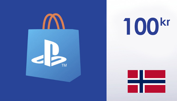 PlayStation Network Card 100 NOK - PSN Norway