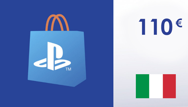 PlayStation Network Card €110 - PSN Italy