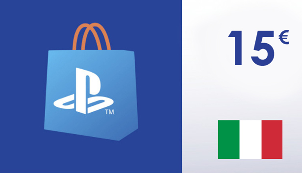 PlayStation Network Card €15 - PSN Italy