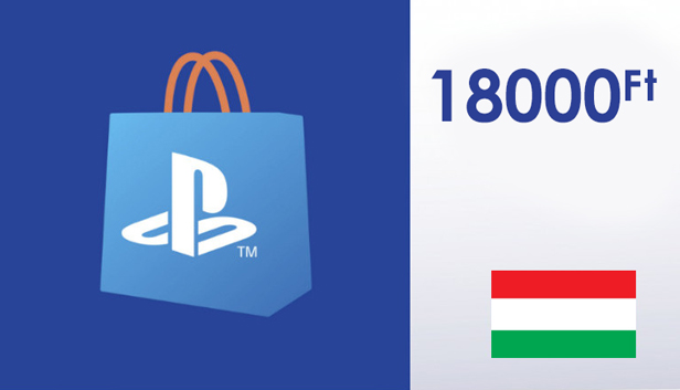 PlayStation Network Card 18000 HUF - PSN Hungary