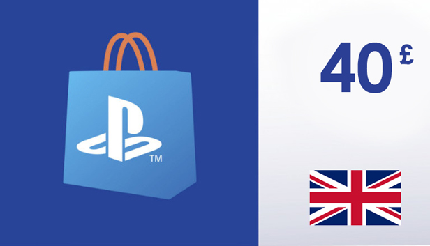 PlayStation Network Card 40 GBP - PSN United Kingdom