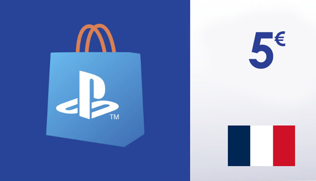 PlayStation Network Card €5 - PSN France