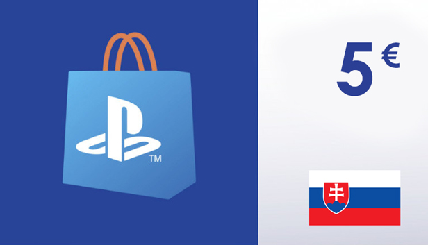 PlayStation Network Card €5 - PSN Slovakia