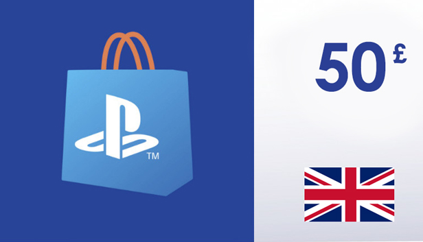 PlayStation Network Card 50 GBP - PSN United Kingdom