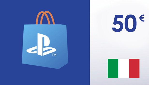 PlayStation Network Card €50 - PSN Italy