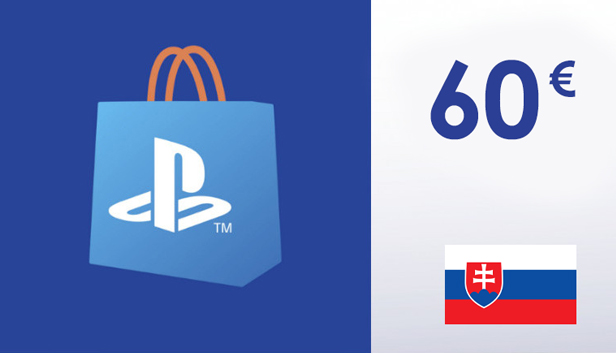 PlayStation Network Card €60 - PSN Slovakia