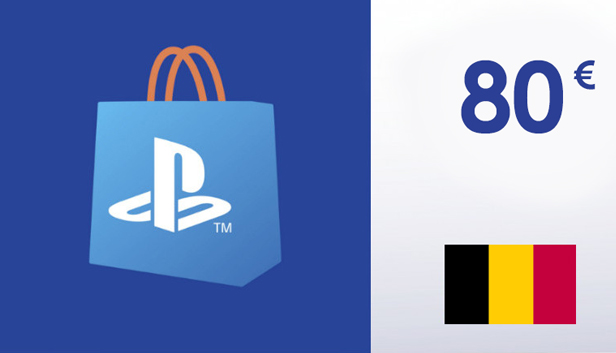 

PlayStation Network Card €80 - PSN Belgium