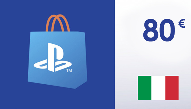 PlayStation Network Card €80 - PSN Italy