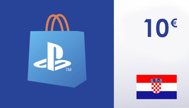 PlayStation Network Gift Card 10 EUR - PSN Croatia