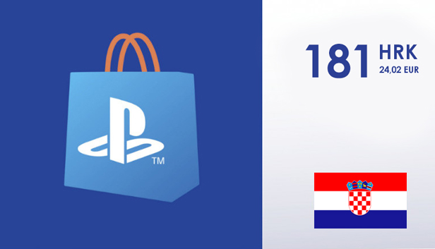 

PlayStation Network Gift Card 181 HRK - PSN Croatia