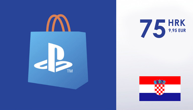 PlayStation Network Gift Card 75 HRK - PSN Croatia