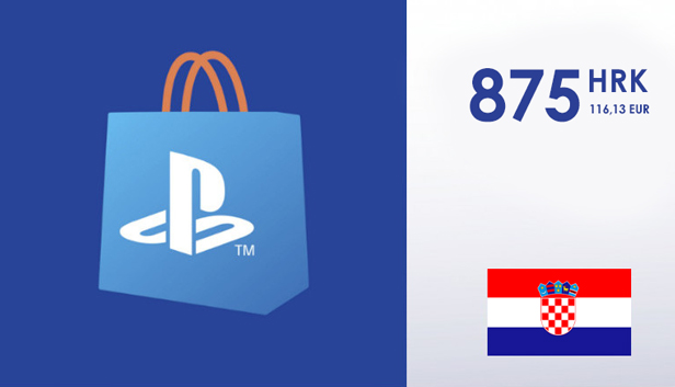 

PlayStation Network Gift Card 875 HRK - PSN Croatia