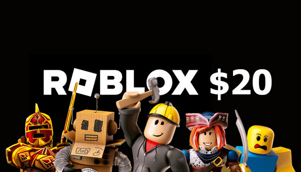 Roblox 20 USD - 1700 Robux