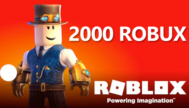 Roblox Gift Card – 2000 Robux