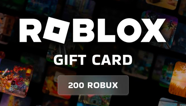 

Roblox Gift Card - 200 Robux