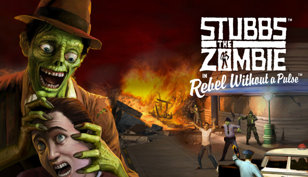 Stubbs the Zombie in Rebel Without a Pulse (2021)