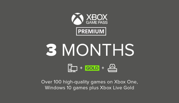 

Xbox Game Pass Premium 3 Months (EU)