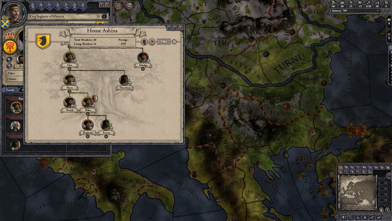 Crusader Kings II: Dynasty Shield Pack