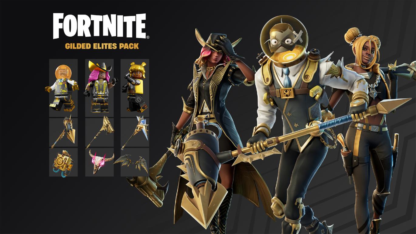 Fortnite Gilded Elites Pack (Xbox One Xbox Series X|S) Argentina