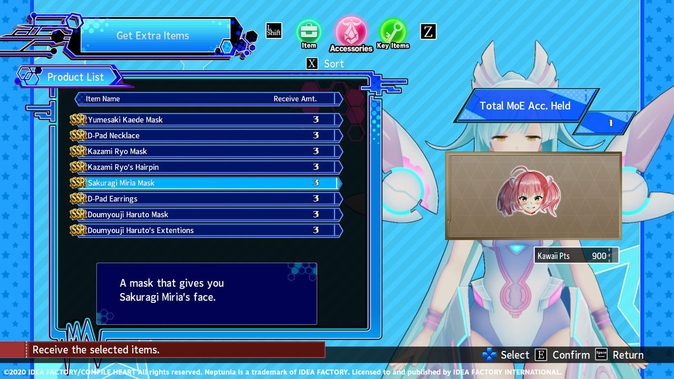 Neptunia Virtual Stars - Game Club Project Pack DLC