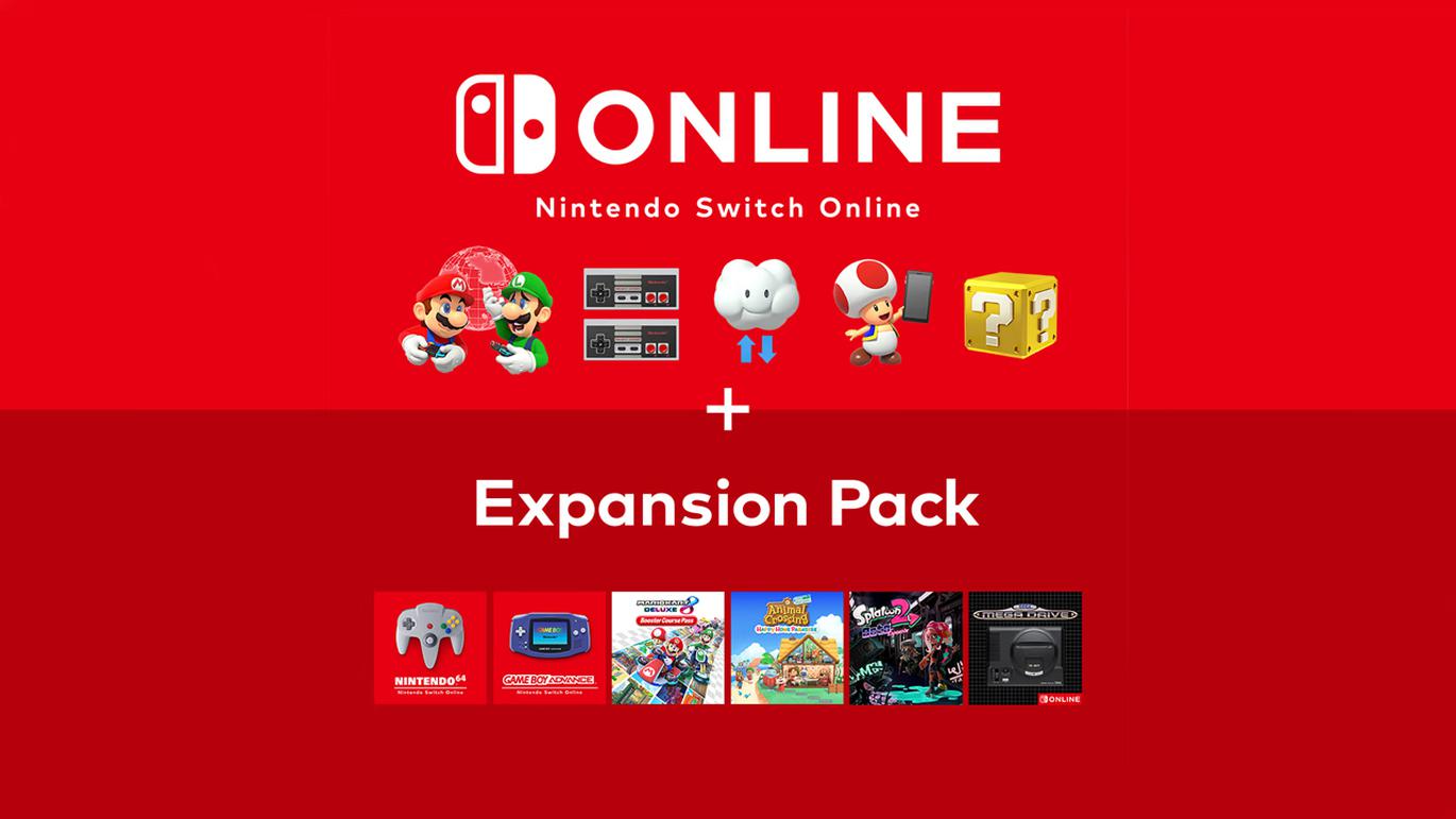 Nintendo Switch 365 Days Family Online Membership + Expansion Pack (Nintendo Switch EU)