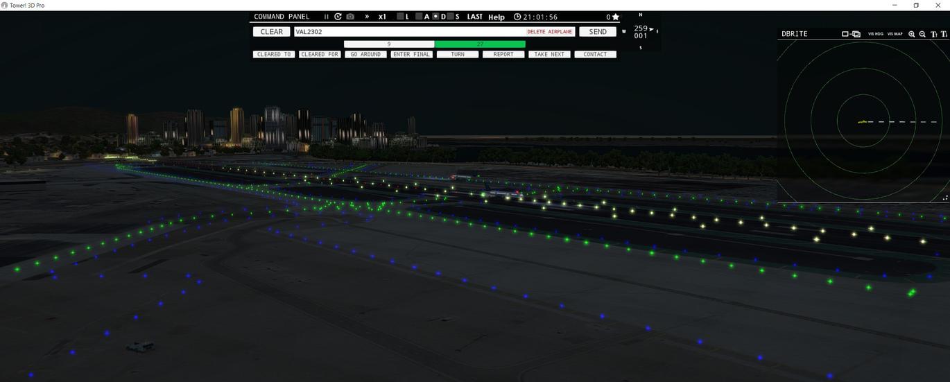 San Diego International [KSAN] airport for Tower!3D Pro