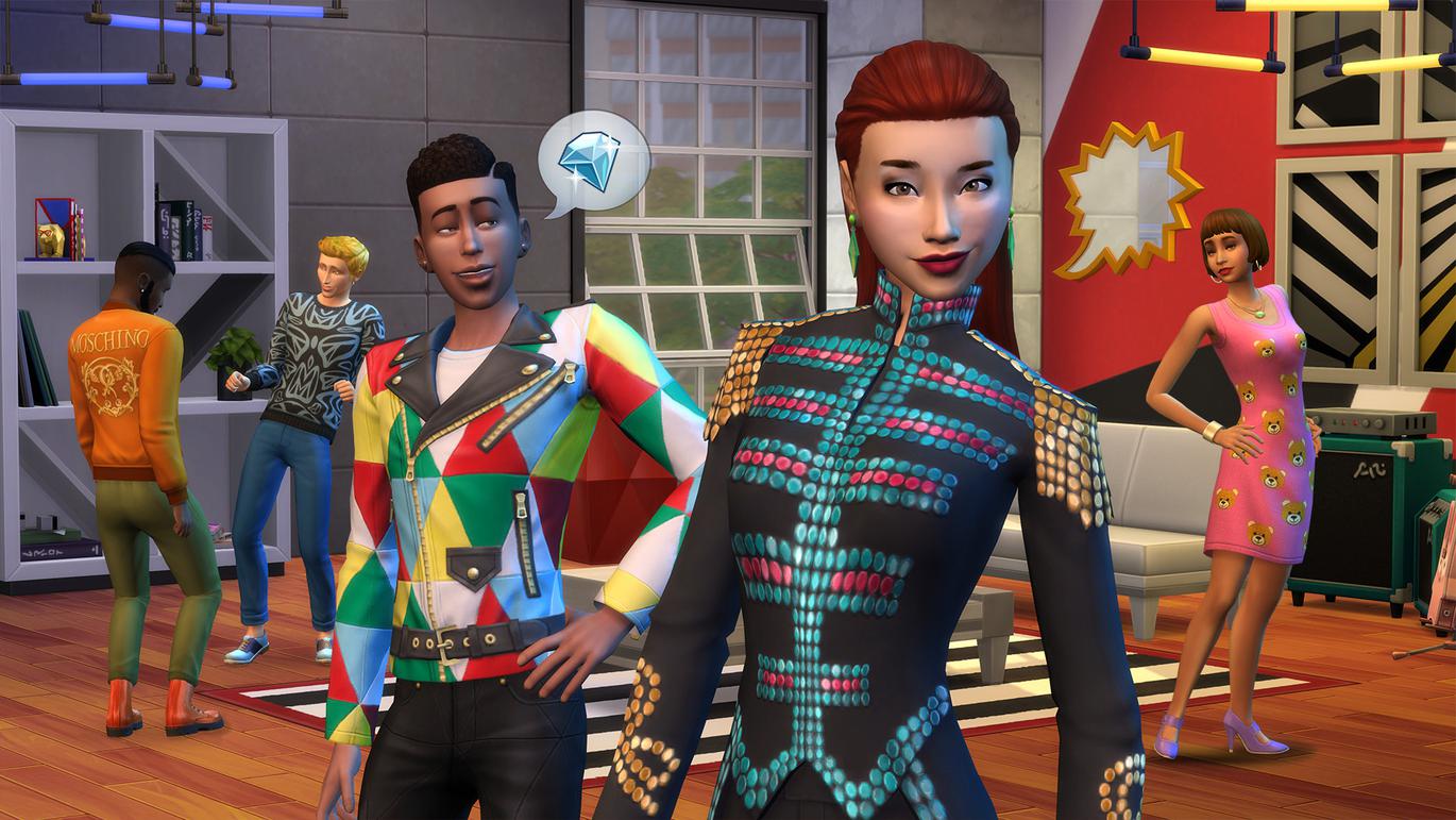 The Sims 4: Moschino Stuff