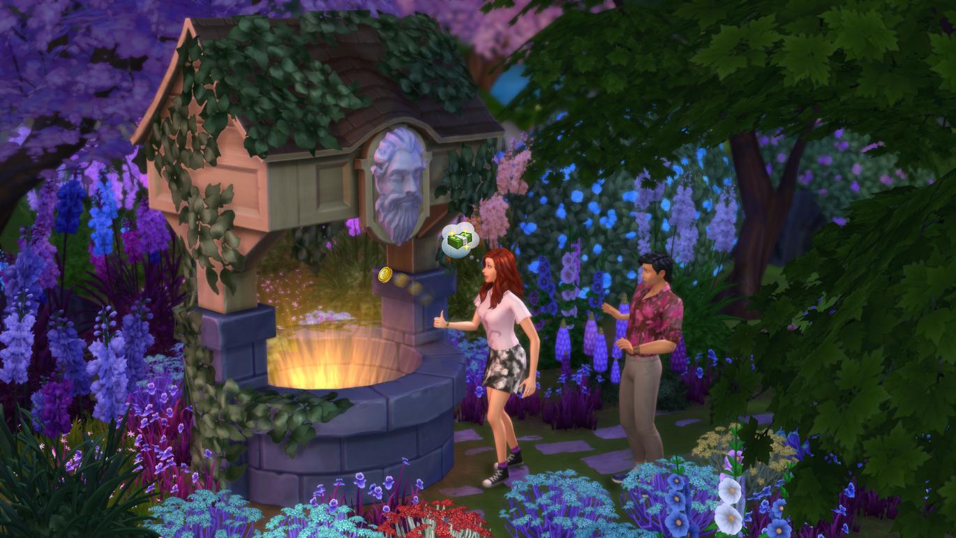 The Sims 4: Romantic Garden Stuff