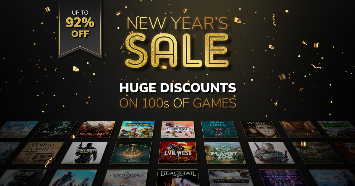 Huge Discounts on 100s of Games